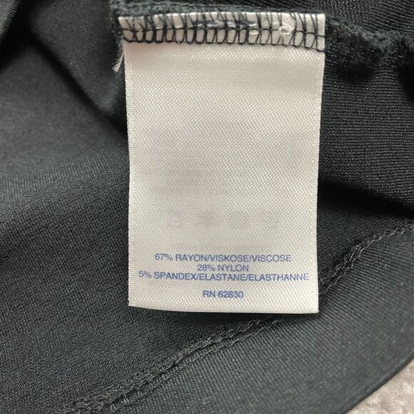 Lands' End Sheath Dress Womens 14 Black Sleeveless Pockets Round Neck Workwear - Picture 6 of 16